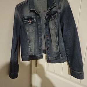 a.n.a Dark Blue Jean Jacket
